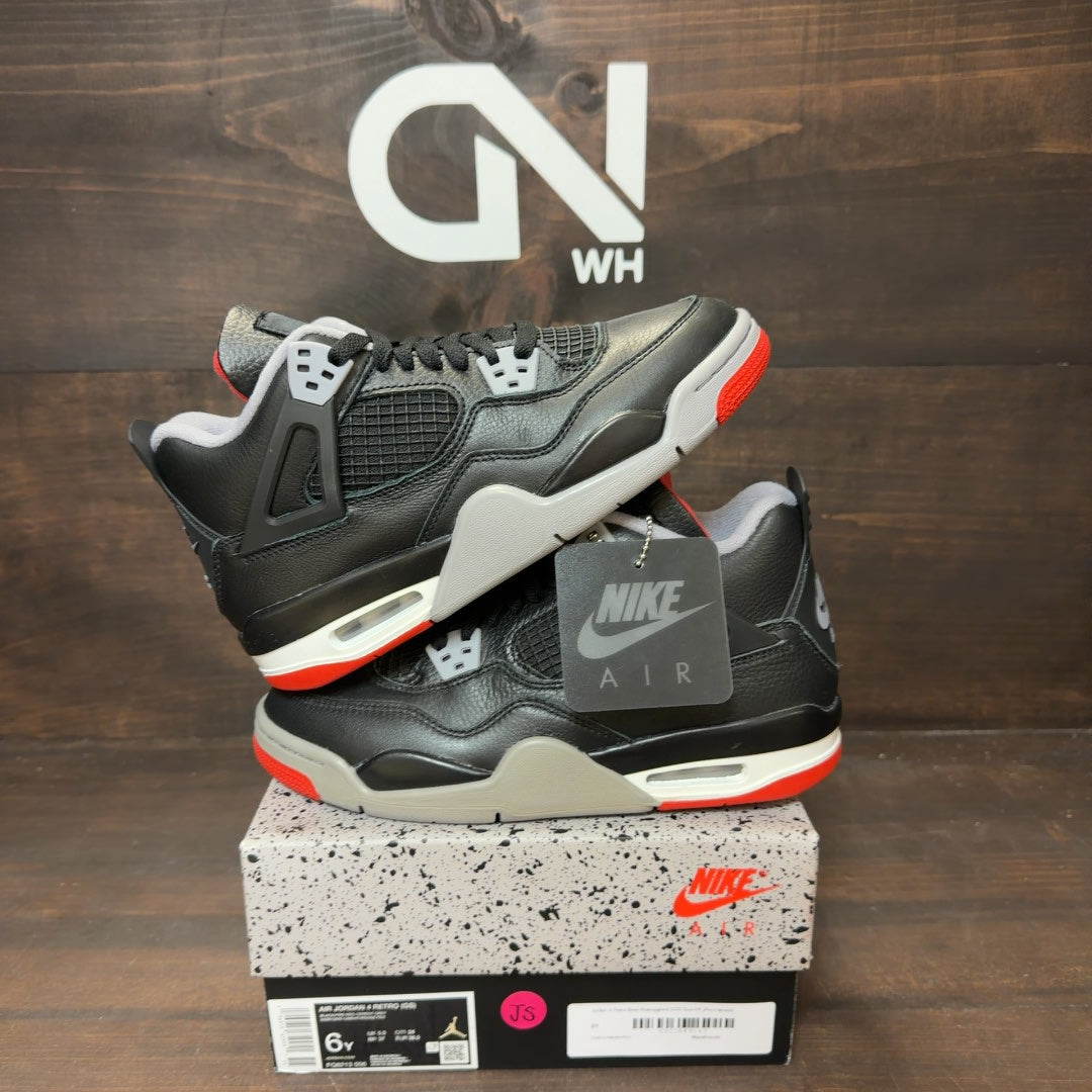 Jordan 4 Retro Bred Reimagined (GS) - Image 1