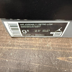 Jordan 11 Retro Low Space Jam Size 9.5 (Pre-Owned) - aux