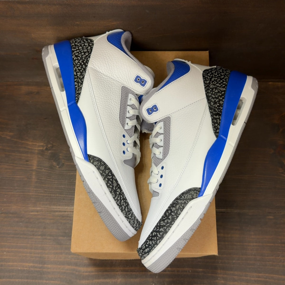 Jordan 3 Retro Racer Blue Size 14 - Image 2