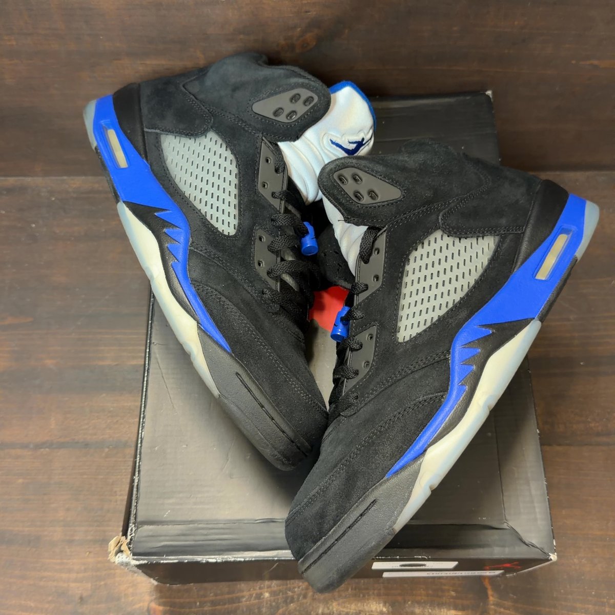 Jordan 5 Retro Racer Blue Size 13 (Pre-Owned) - back