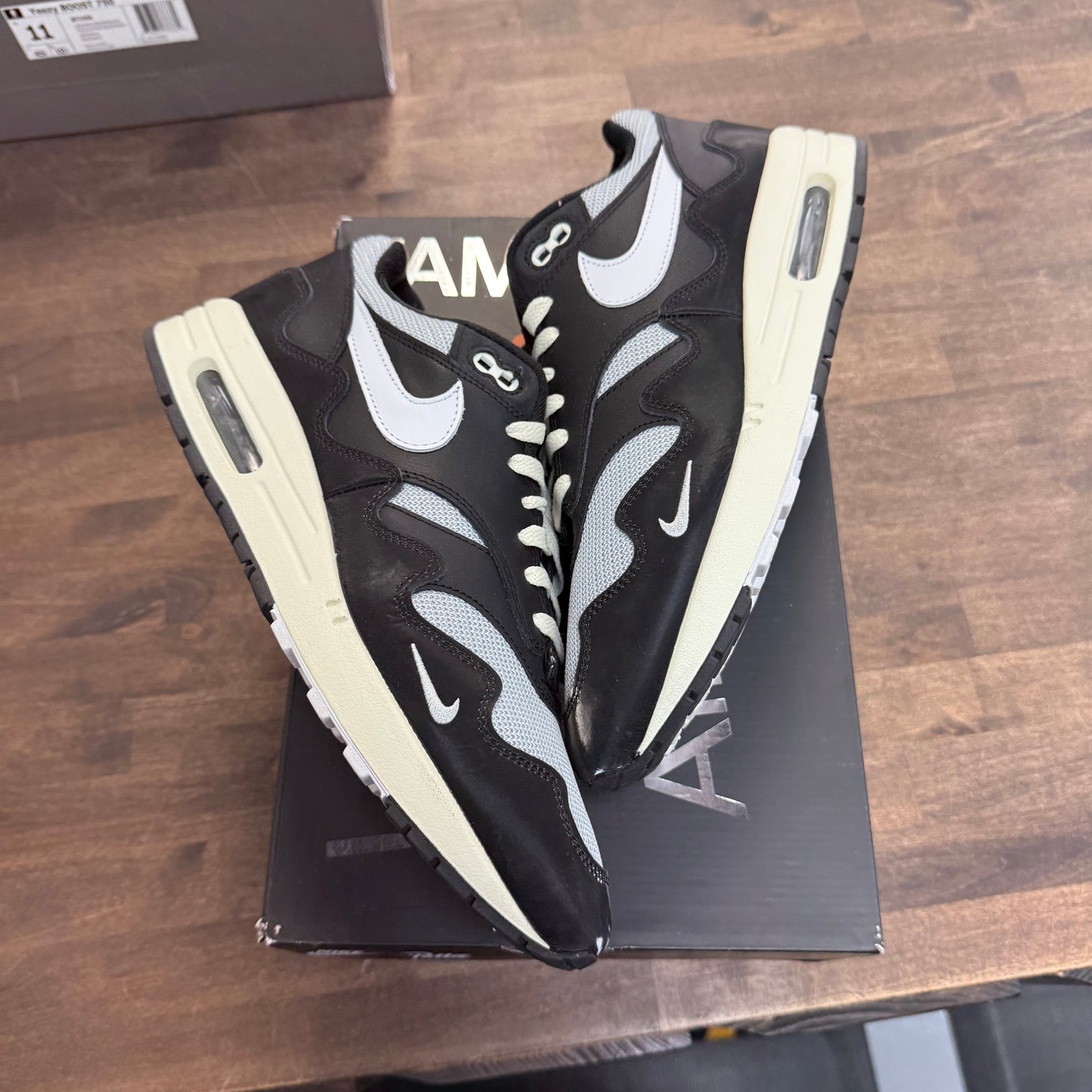 Patta Waves Black Air Max 1 (USED)