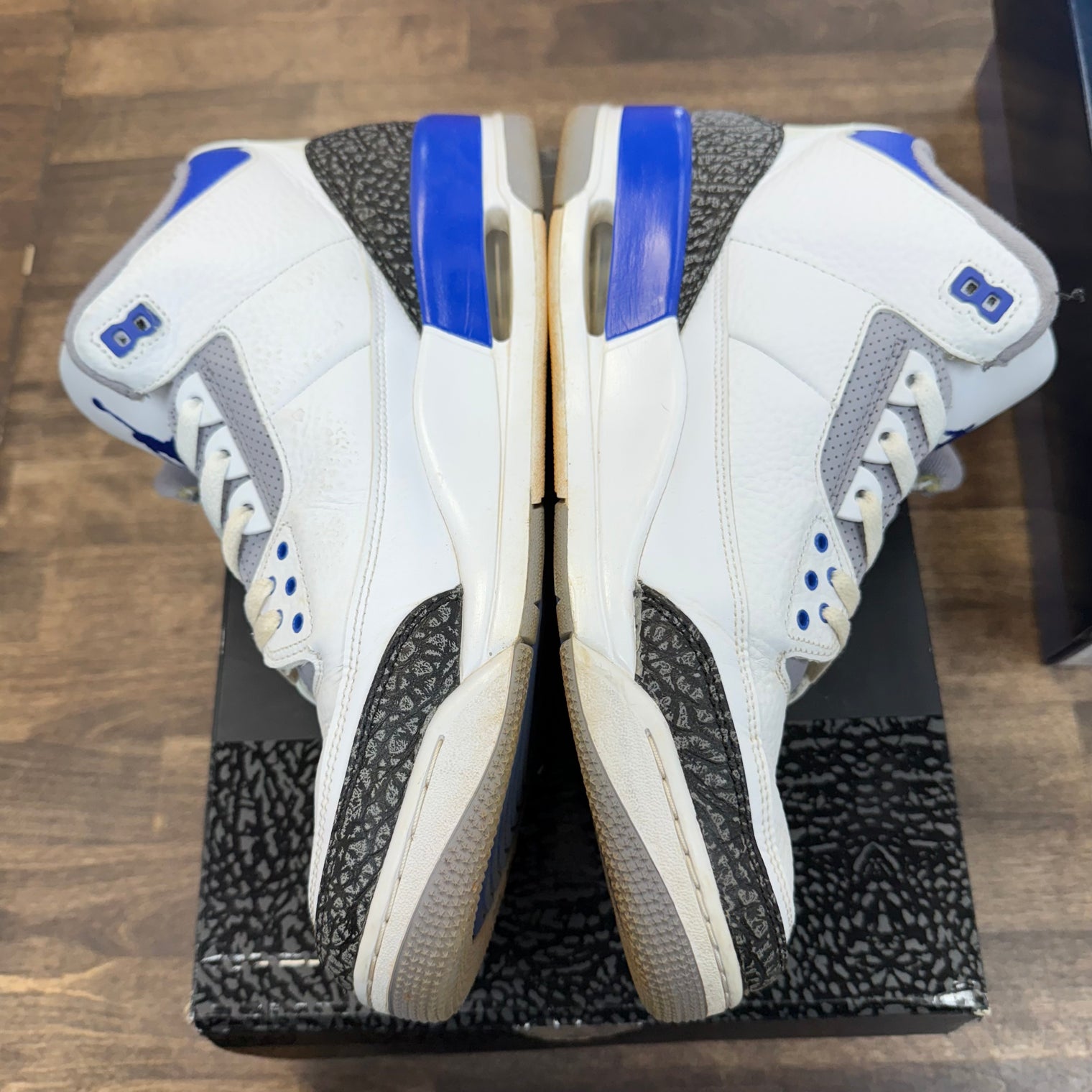 Racer Blue Jordan 3 (USED)