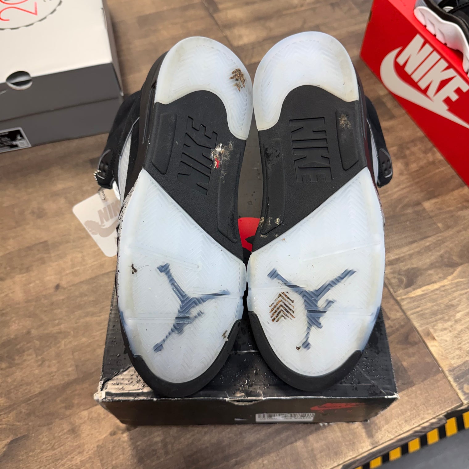 Black Metallic Jordan 5 (2025) (USED)