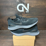 Nike Epic React Flyknit 2 Black Anthracite Size 12 (Pre-Owned) - Image 1