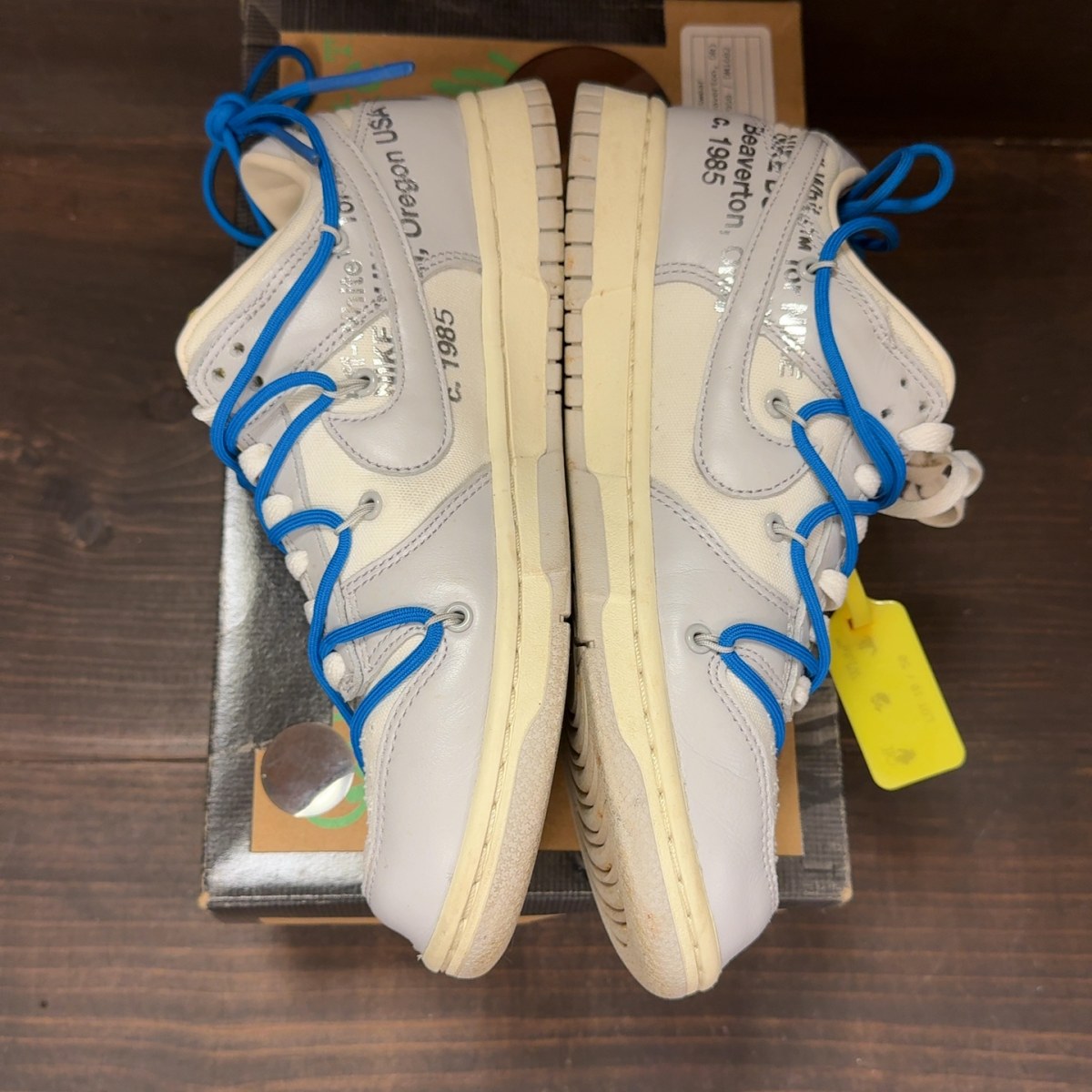 Nike Dunk Low Off-White Lot 10 - Image 4