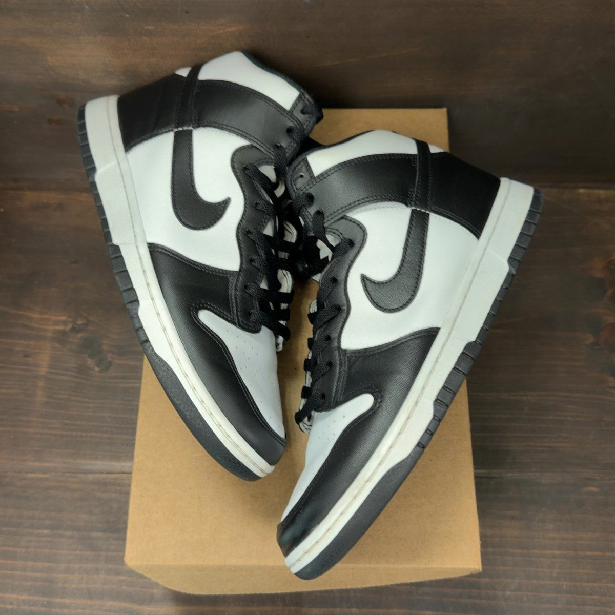 Nike Dunk High Panda Black White (2021/2024) Size 10.5 (Pre-Owned) - Image 2