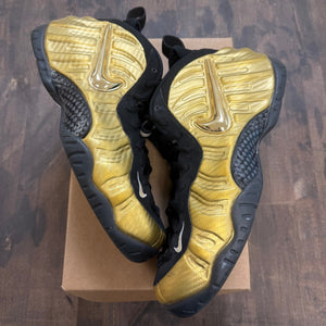 Nike Air Foamposite Pro Metallic Gold Size 12 (Pre-Owned) - Image 1