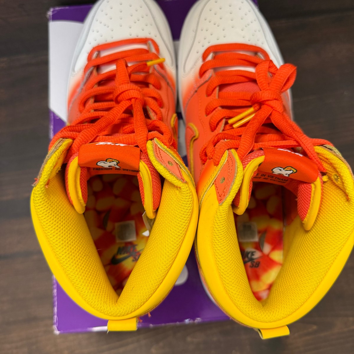 Nike SB Dunk High Sweet Tooth Candy Corn Size 11.5 (Pre-Owned) - Image 4