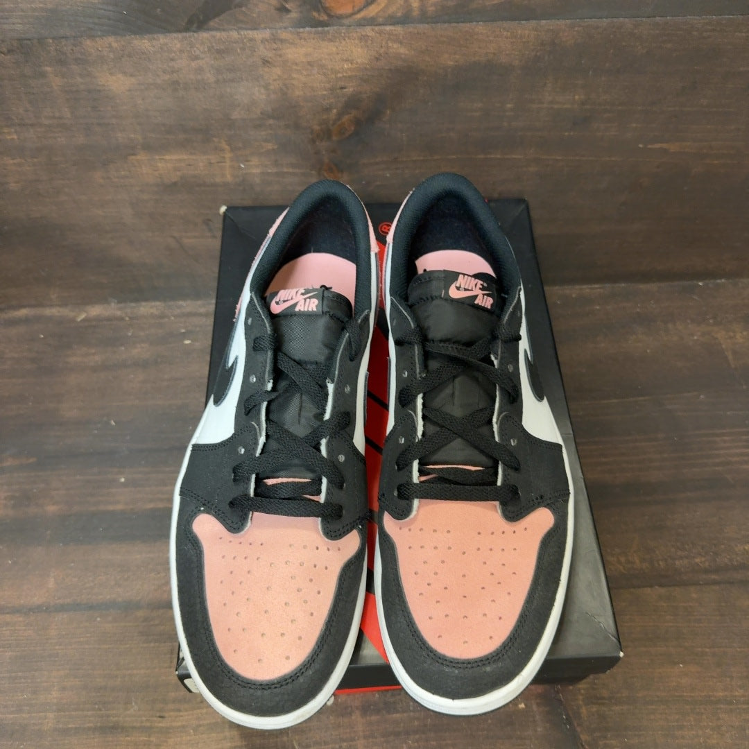 Jordan 1 Low OG Bleached Coral Size 12 (Pre-Owned) - Image 3