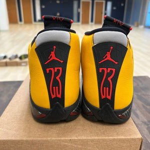 Jordan 14 Retro University Gold Size 11 (Pre-Owned) - Image 4