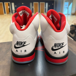 Jordan 5 Retro Fire Red Black Tongue (2025) - Image 3