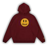 Drew House Mascot Oversized Hoodie 'Burgundy'