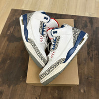 Jordan 3 Retro True Blue (2016) Size 10 (Pre-Owned) - Image 1