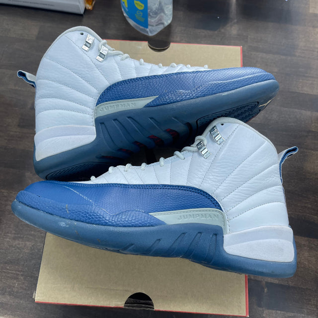 French Blue Jordan 12 (USED, Replacement Box)