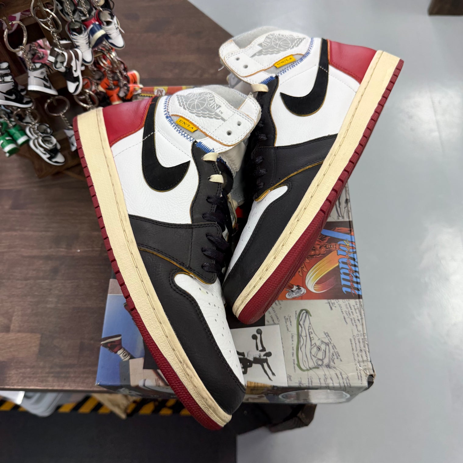 Union Los Angeles Black Toe Jordan 1 Retro High (USED)