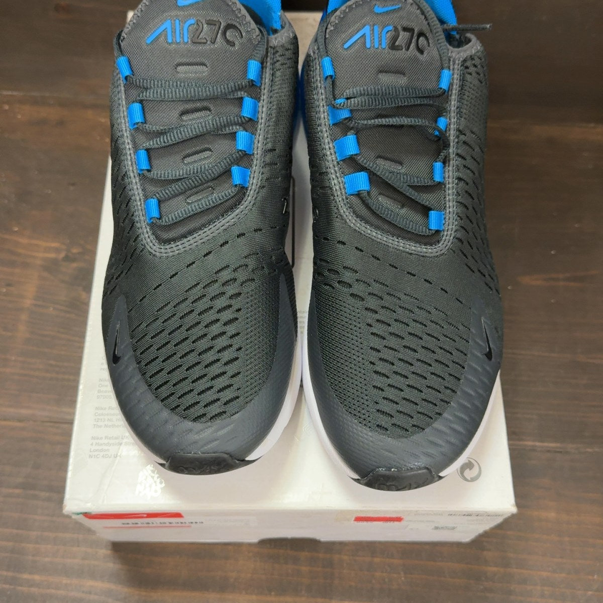 Nike Air Max 270 Anthracite Photo Blue - Image 3