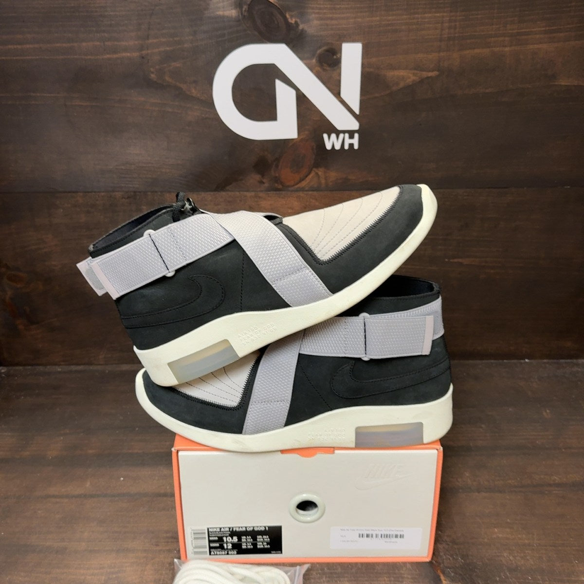 Nike Air Fear Of God Raid Black - Image 1