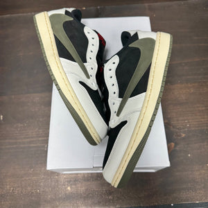 Jordan 1 Retro Low OG SP Travis Scott Olive (Women's) Size 10W - back