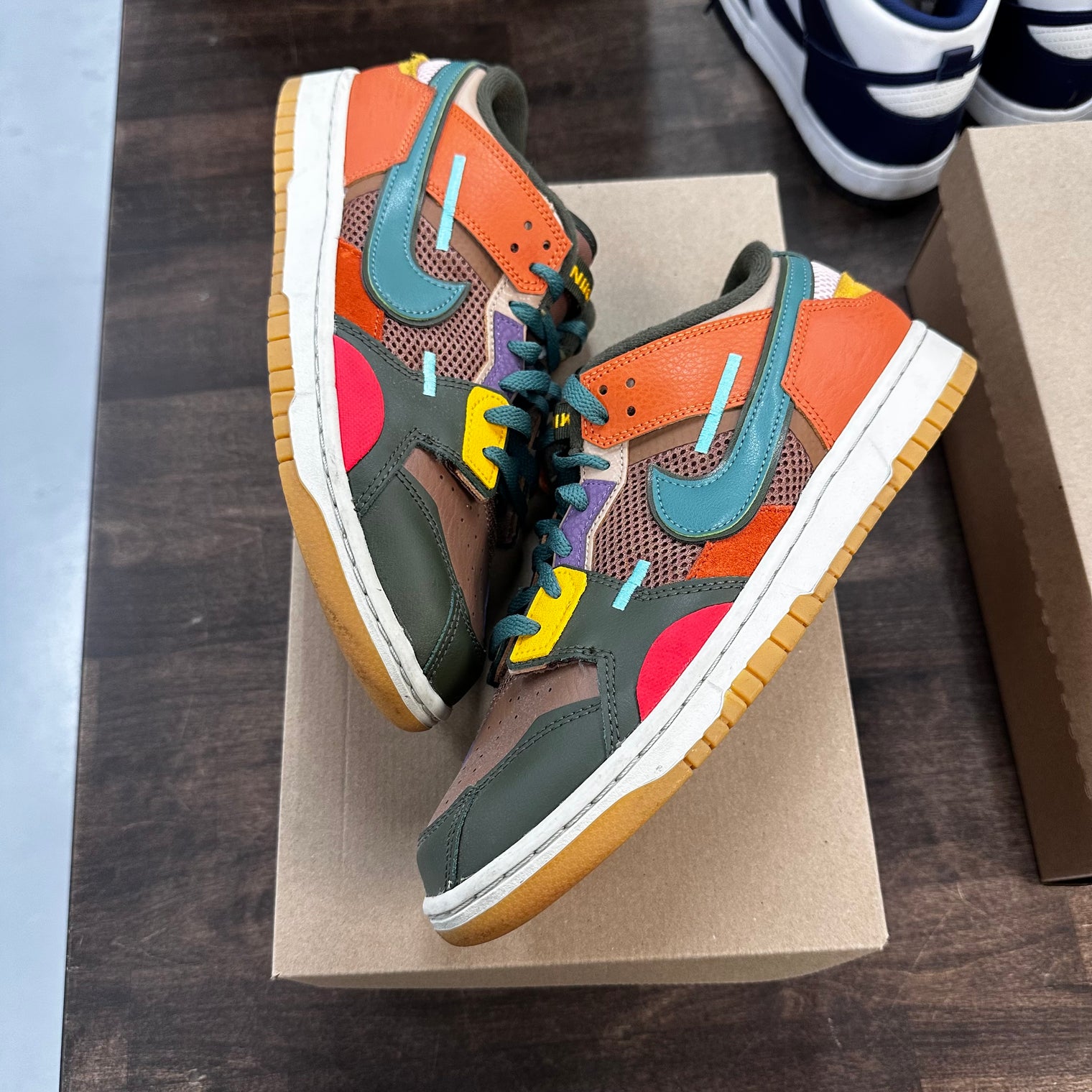 Scrap Dunk Low (USED, No Box)