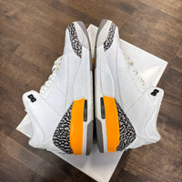 (W) Laser Orange Jordan 3 (USED)