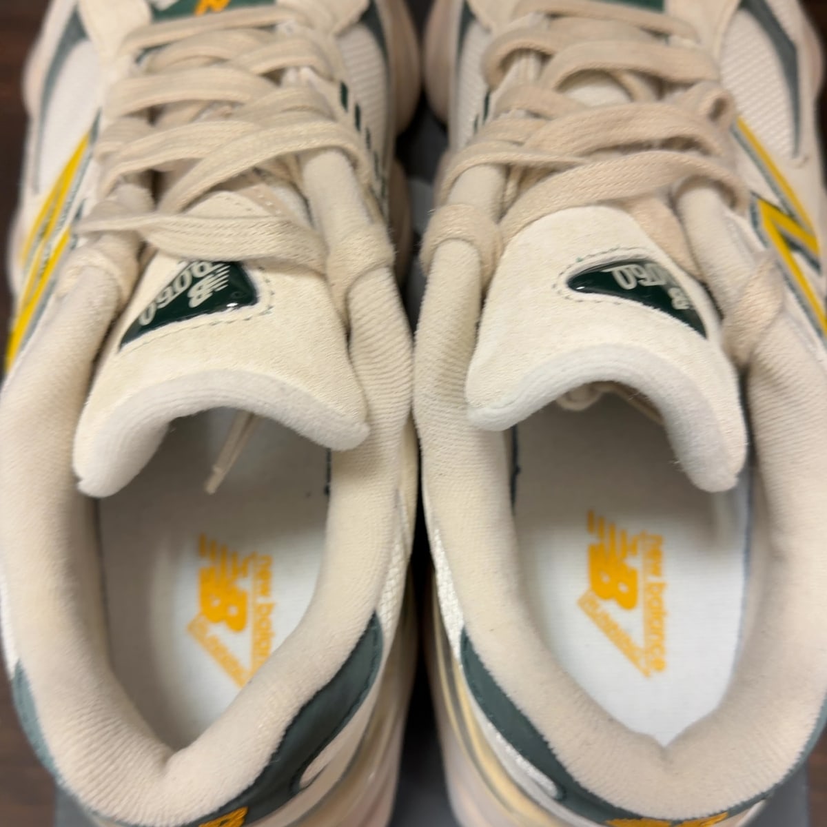 New Balance 9060 White Green - Image 6