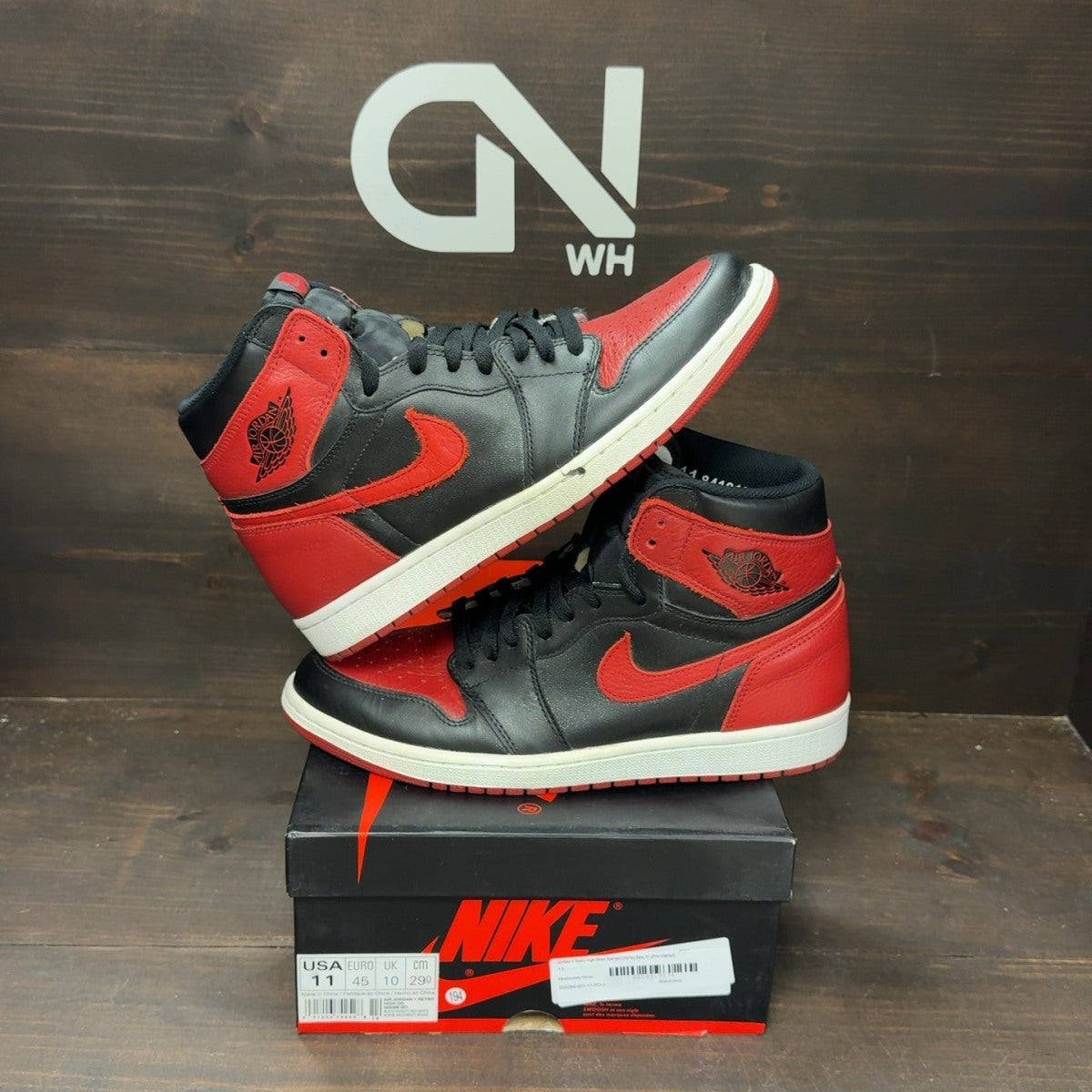 Jordan 1 Retro High Bred Banned (2016) - Image 1