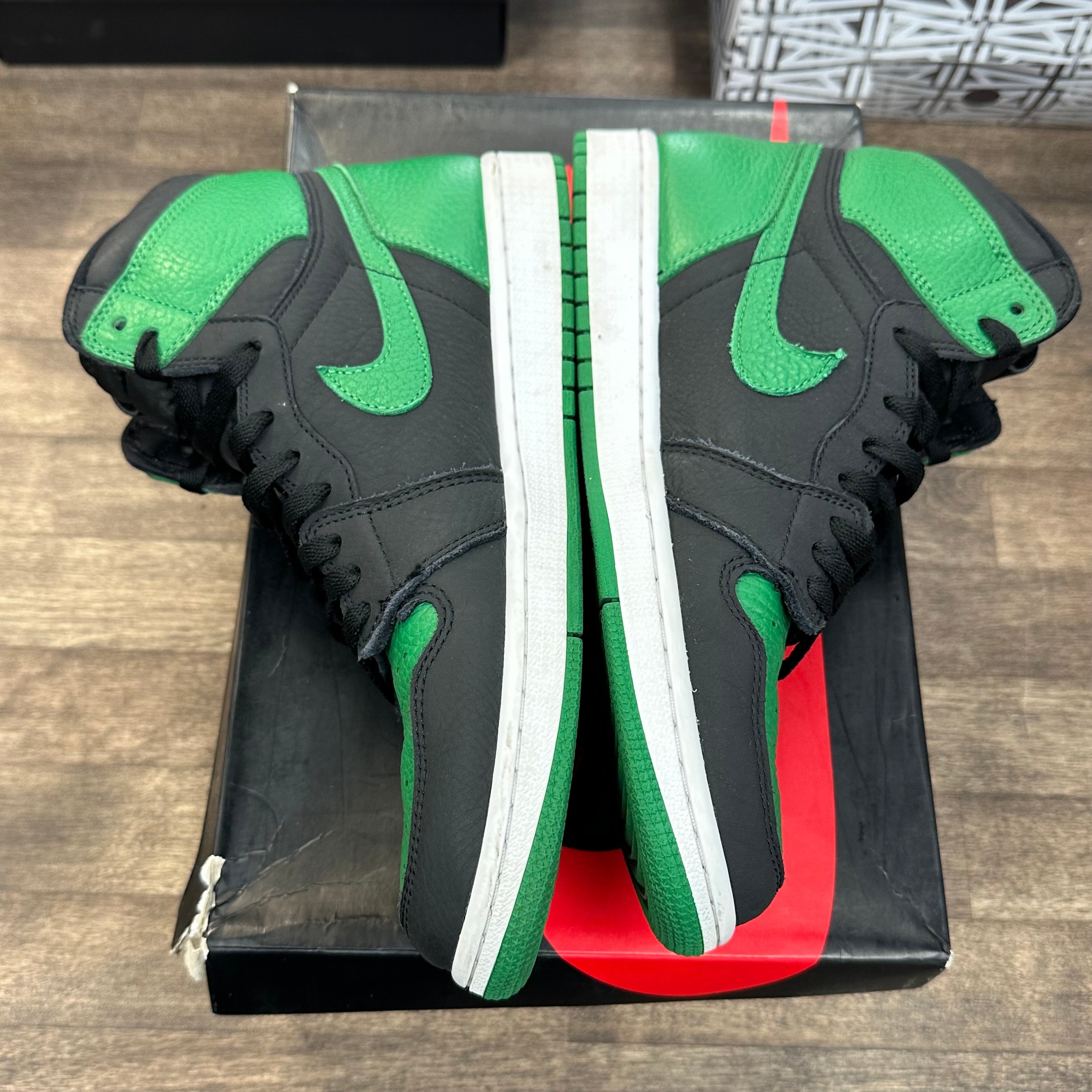 Jordan Pine Green Black Jordan 1 High (USED) Size 10 (Pre-Owned) - Image 5