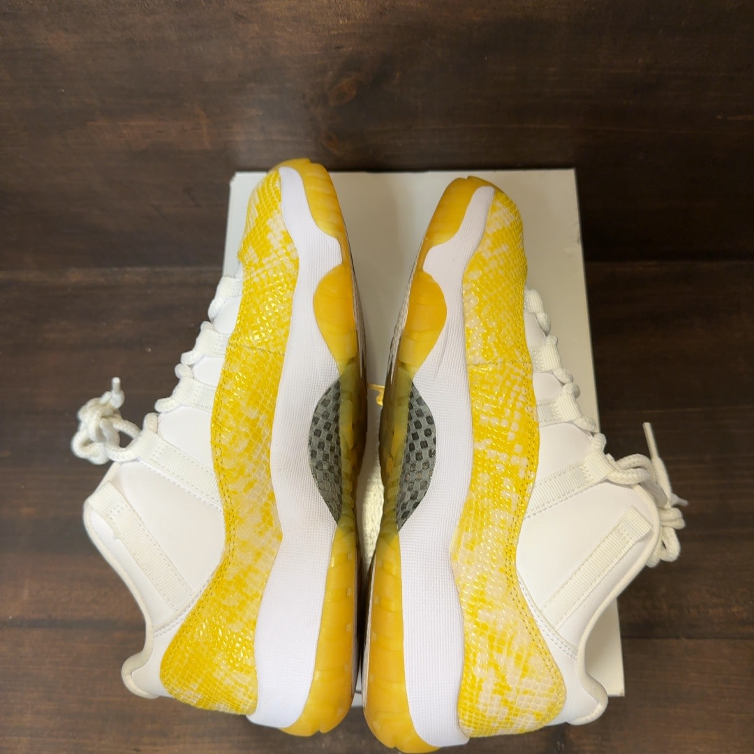 Jordan 11 Retro Low Yellow Snakeskin (Women's) - Image 6