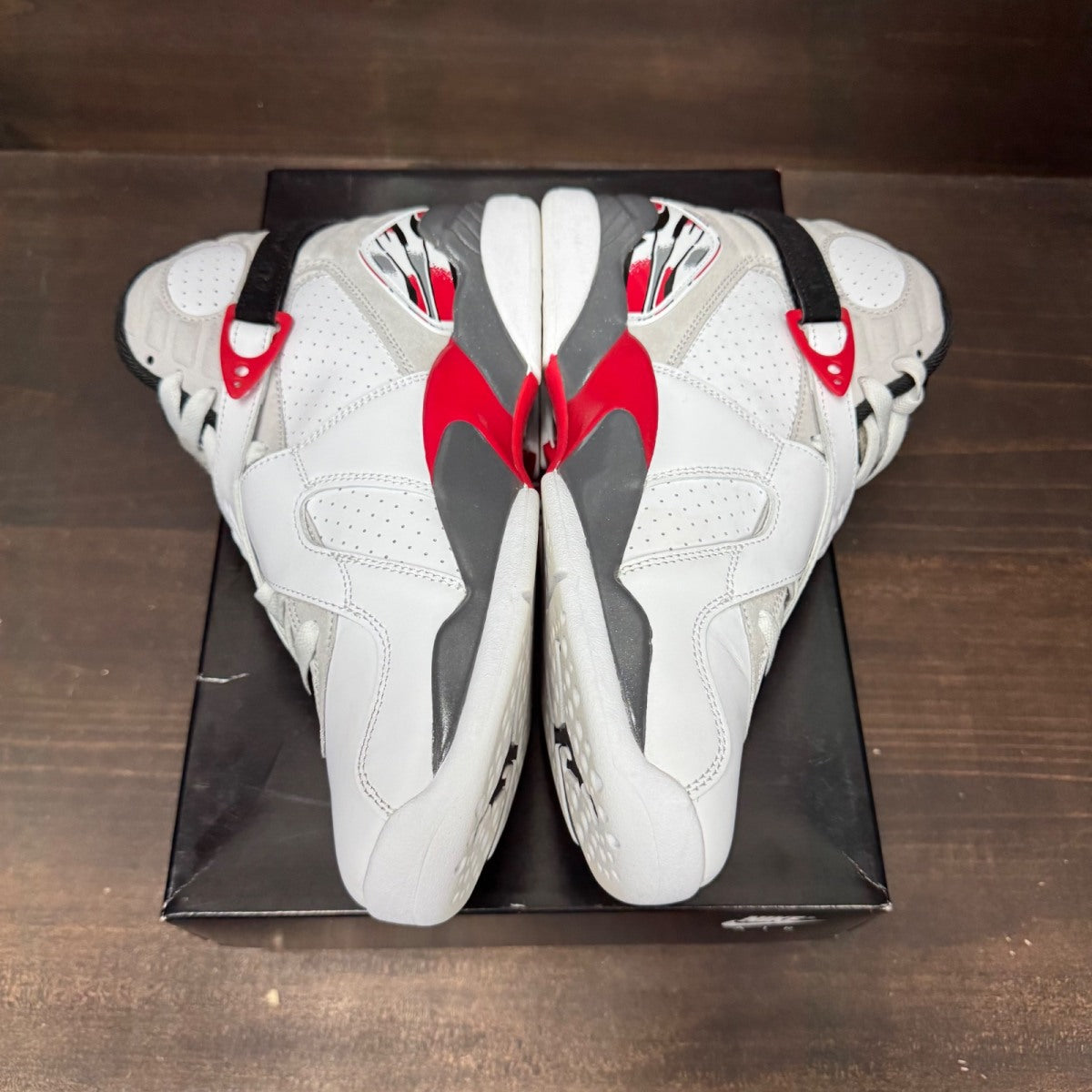 Jordan 8 Retro White True Red (2025) - Image 4