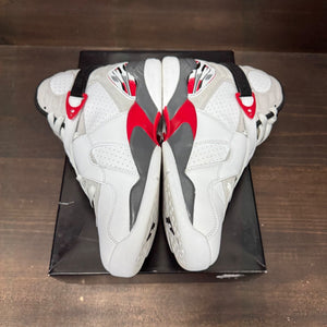 Jordan 8 Retro White True Red (2025) - Image 4