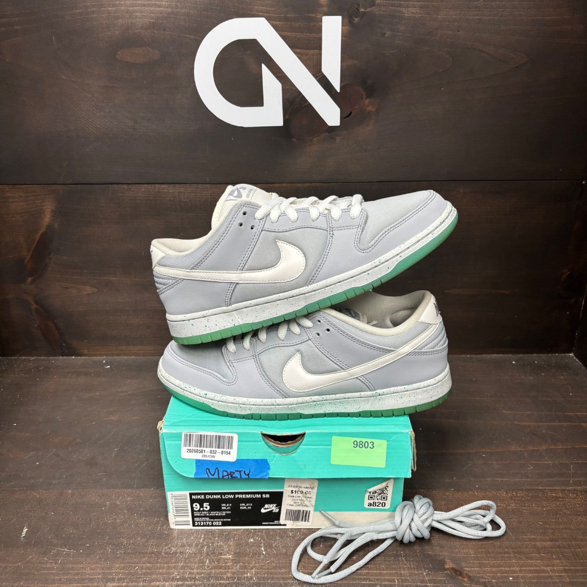 Nike SB Dunk Low Marty McFly Size 9.5 (Pre-Owned) - Image 1