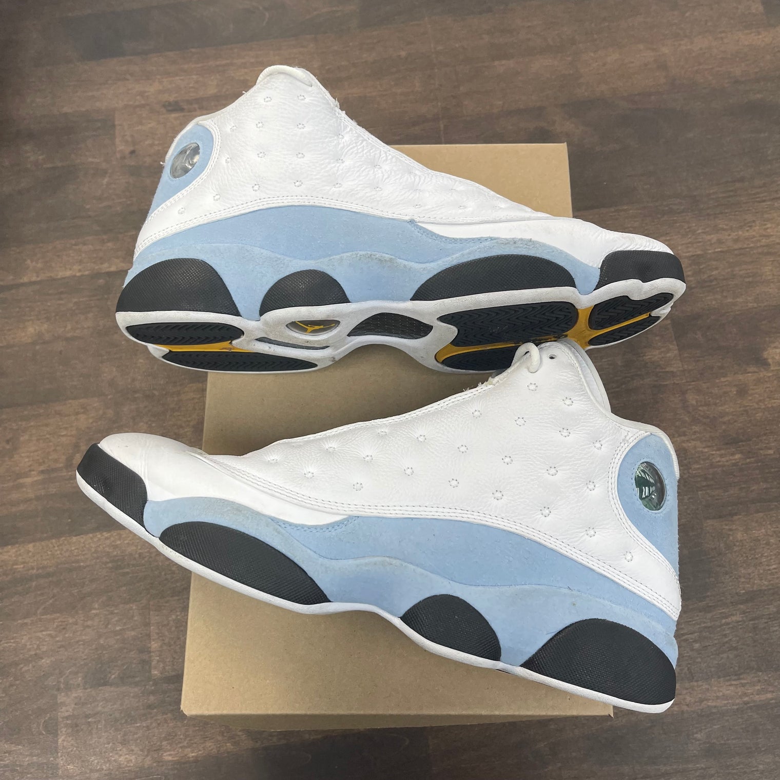 Blue Grey Jordan 13 (USED,No Box)