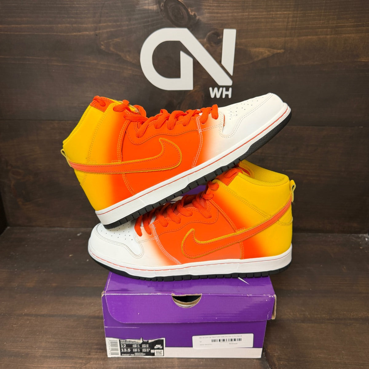Nike SB Dunk High Sweet Tooth Candy Corn - Image 1