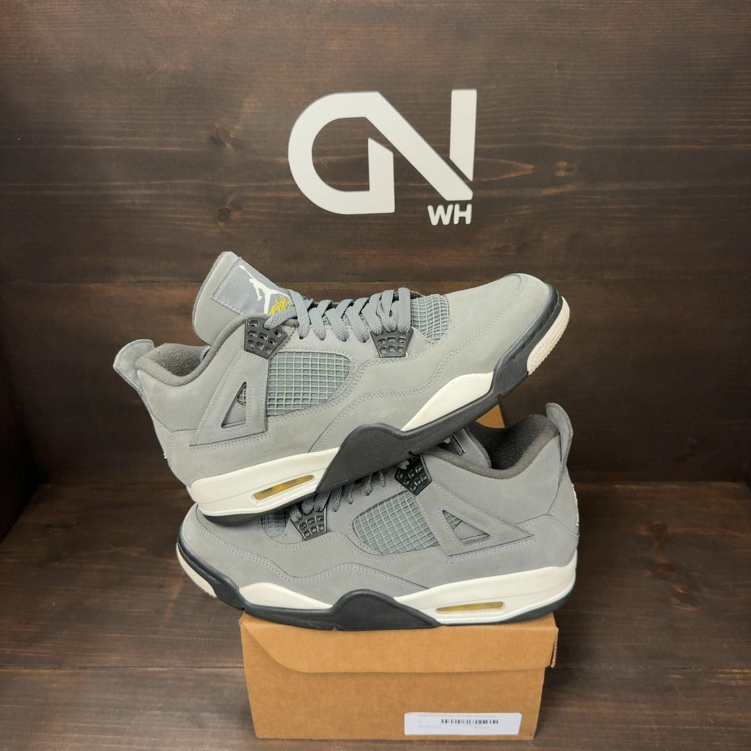 Jordan 4 Retro Cool Grey (2019) Size 11 (Pre-Owned) - Image 1