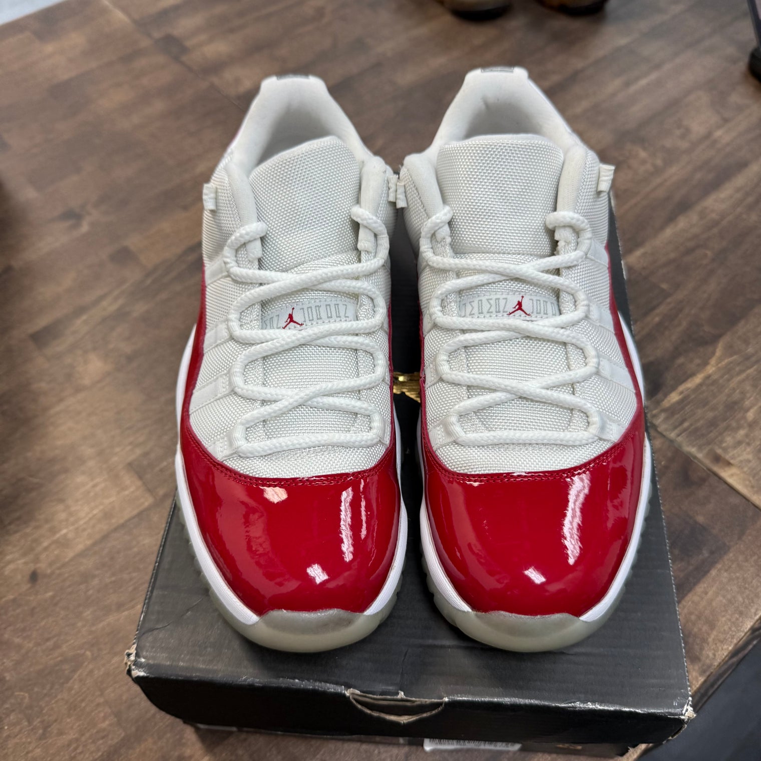 Cherry Jordan 11 Low (USED, No Box)