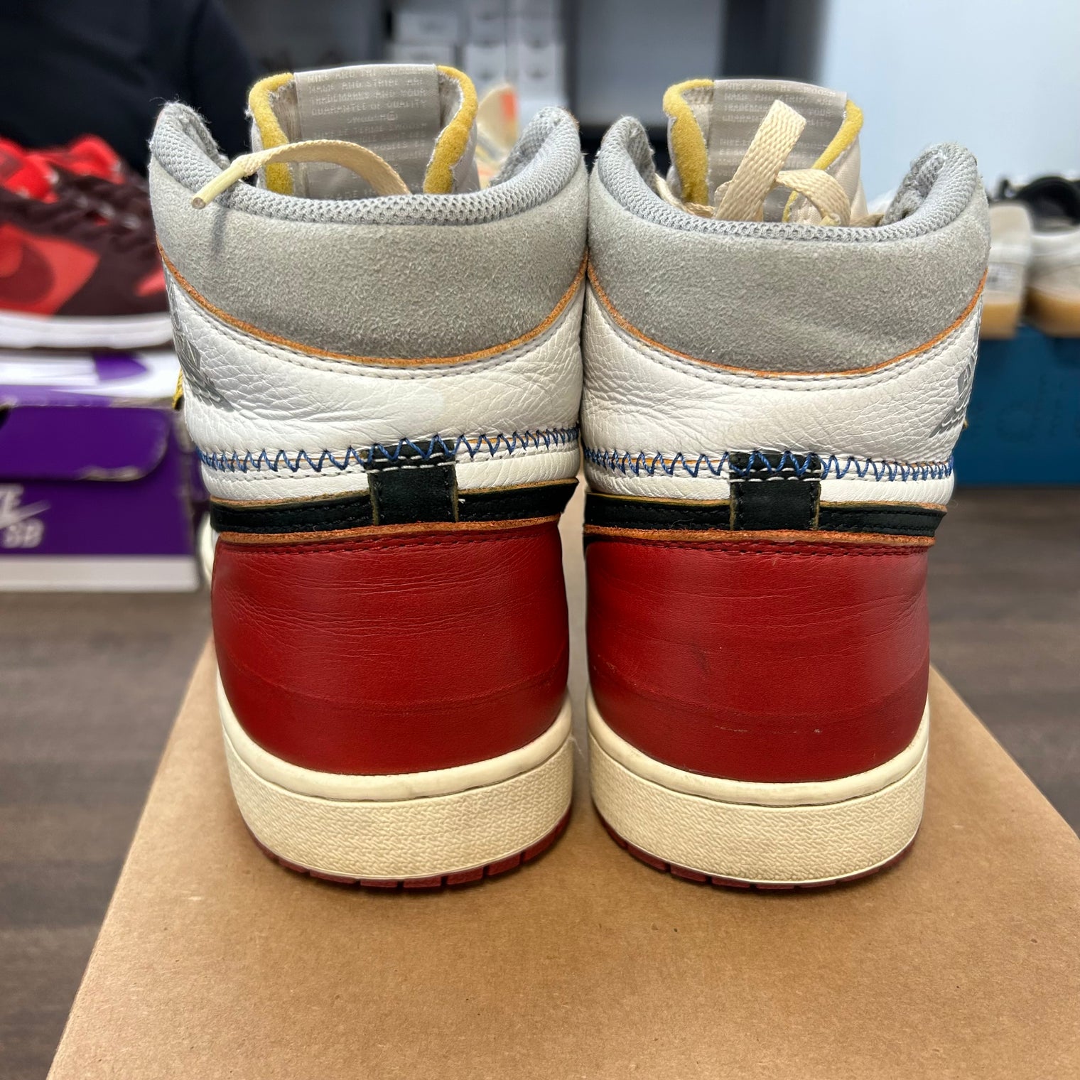 Union LA Black Toe Jordan 1 High (Used, No Box)