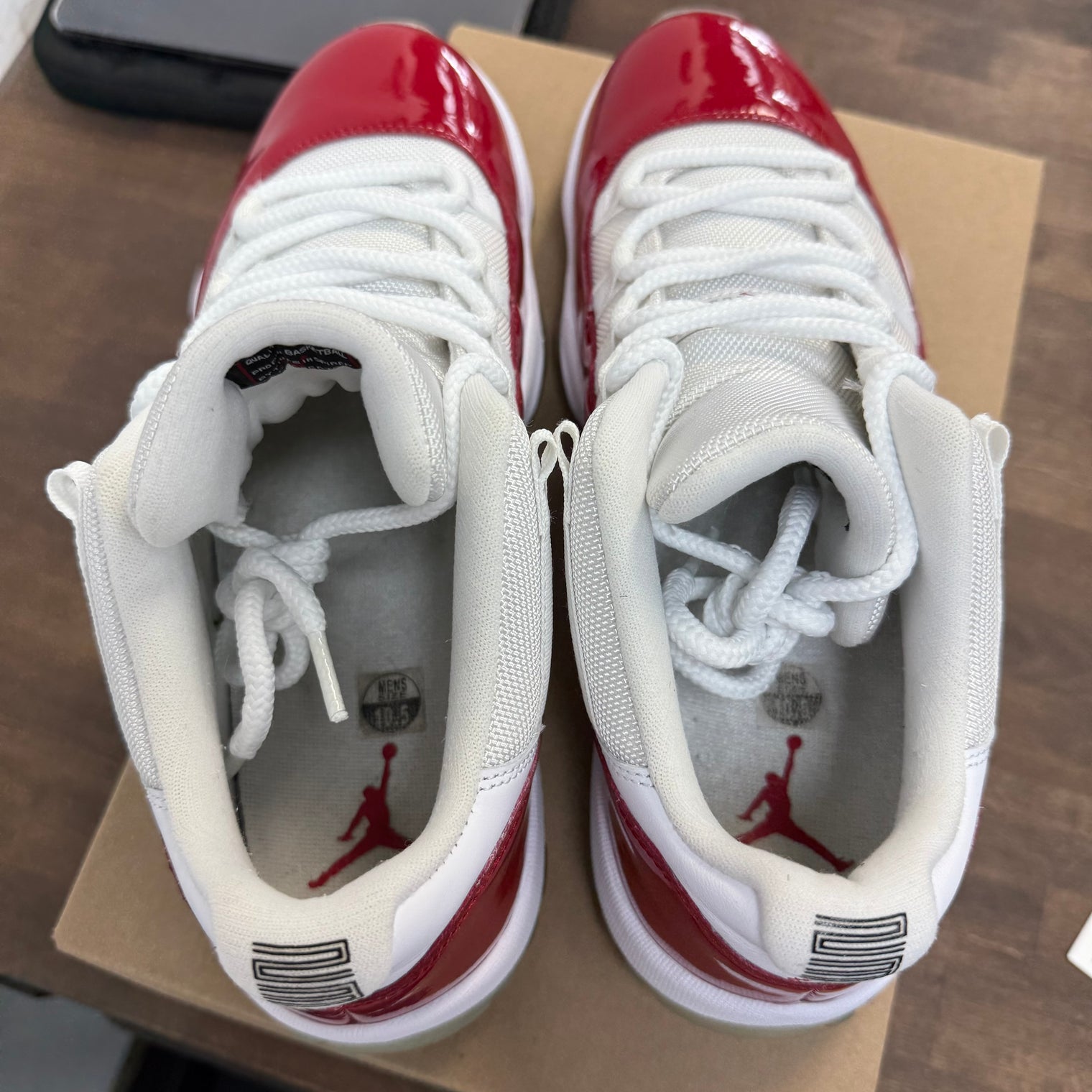 Cherry Jordan 11 Low (USED, No Box)