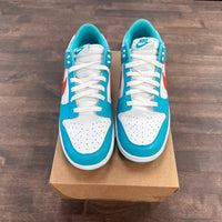 Miami Dolphins Dunk Low (USED, no box)