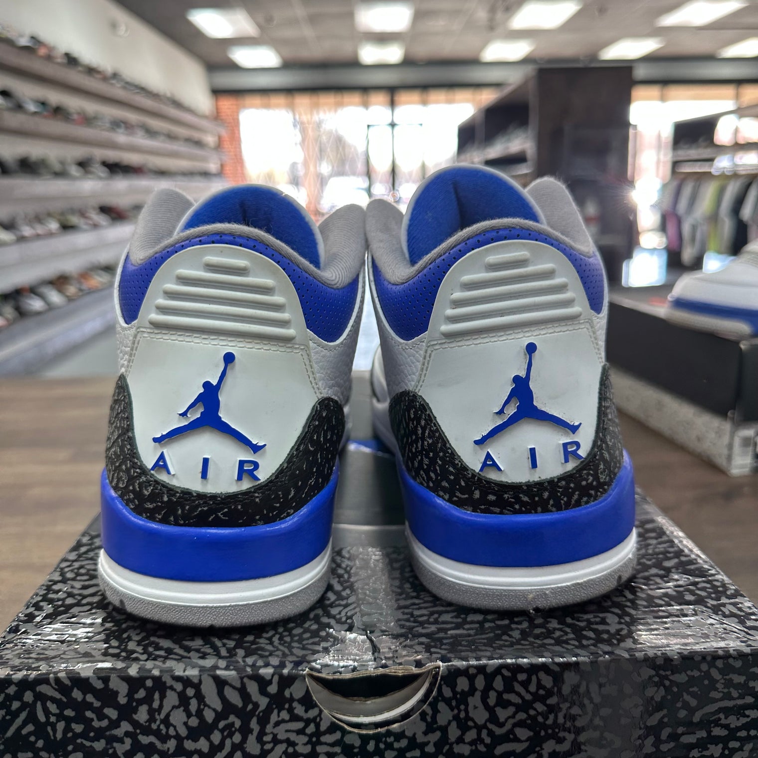 Racer Blue Jordan 3 (USED)