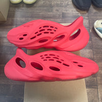 Vermillion Yeezy Foam RNNR (USED, No Box)