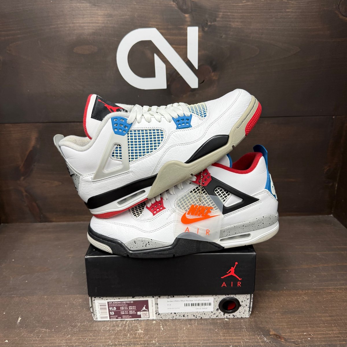 Jordan 4 Retro What The Size 11.5 (Pre-Owned) - front