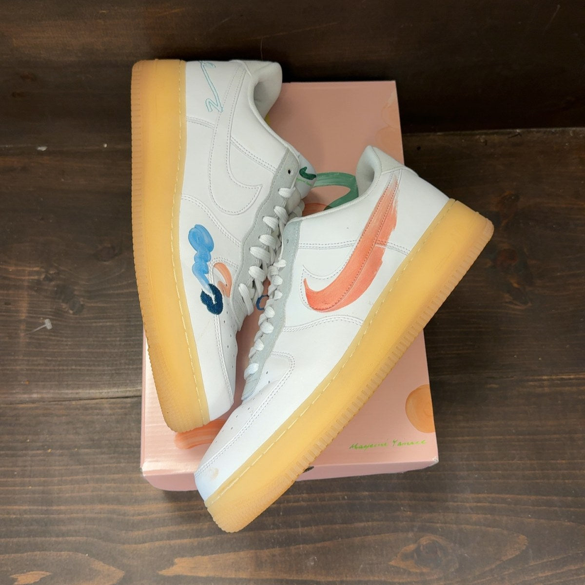 Nike Air Force 1 Flyleather Mayumi Yamase White - Image 2