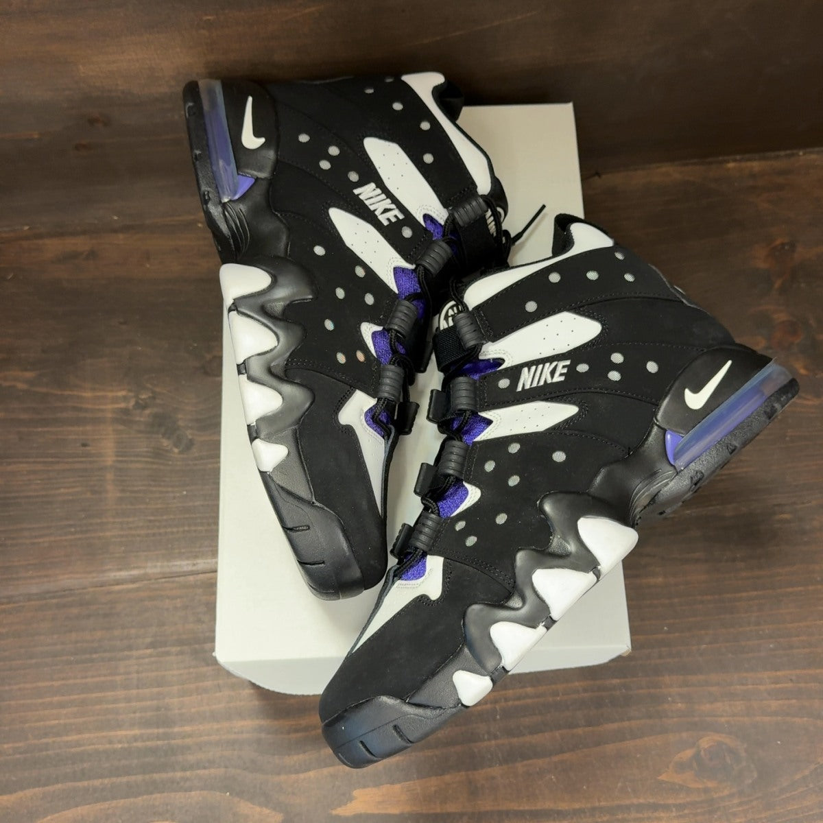 Nike Air Max 2 CB '94 Black White Purple Size 11 - Image 2