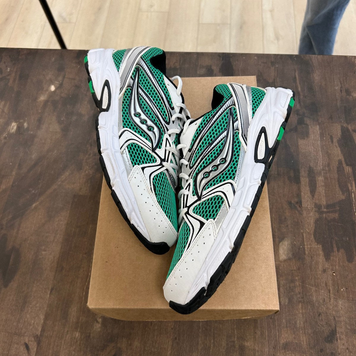 Saucony Ride Millennium White Fern Size 12 (Pre-Owned) - Image 1