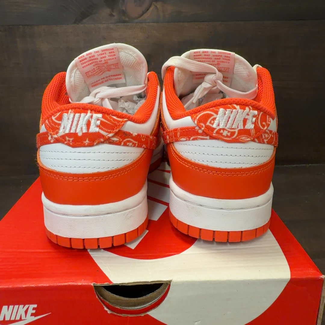 Nike Dunk Low Essential Paisley Pack Orange (Women's) - Image 4