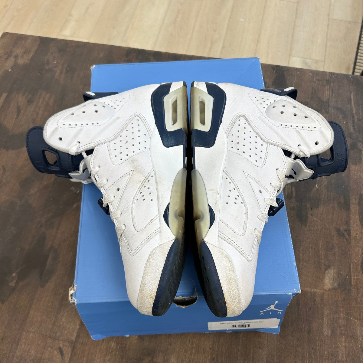 Jordan 6 Retro Midnight Navy Size 11 (Pre-Owned) - Image 3