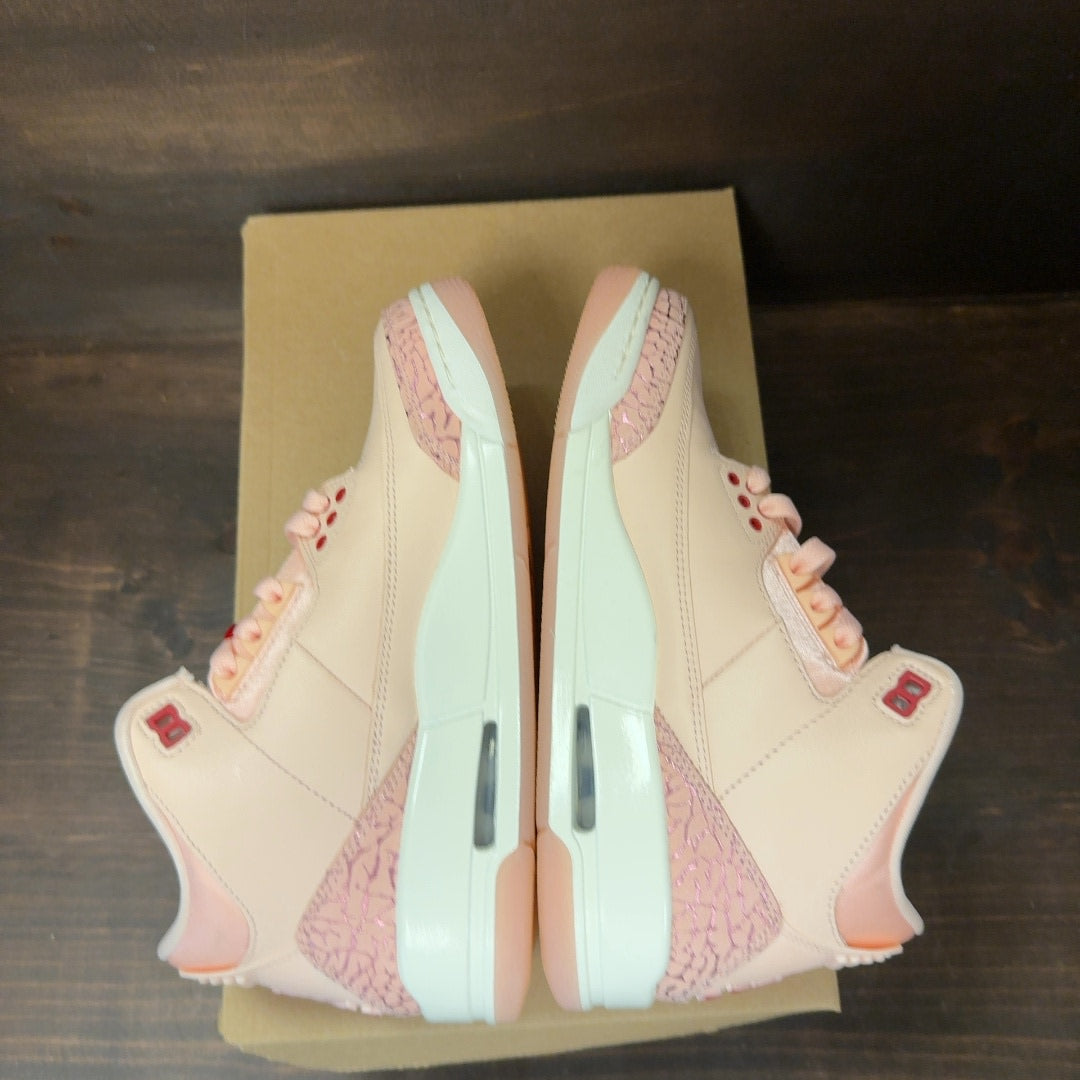 Jordan 3 Retro Valentine's Day Treat Yourself (2025) (Women's) Size 7W (Pre-Owned) - Image 6