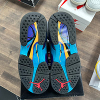 Aqua Jordan 8 Retro (2025) (USED)