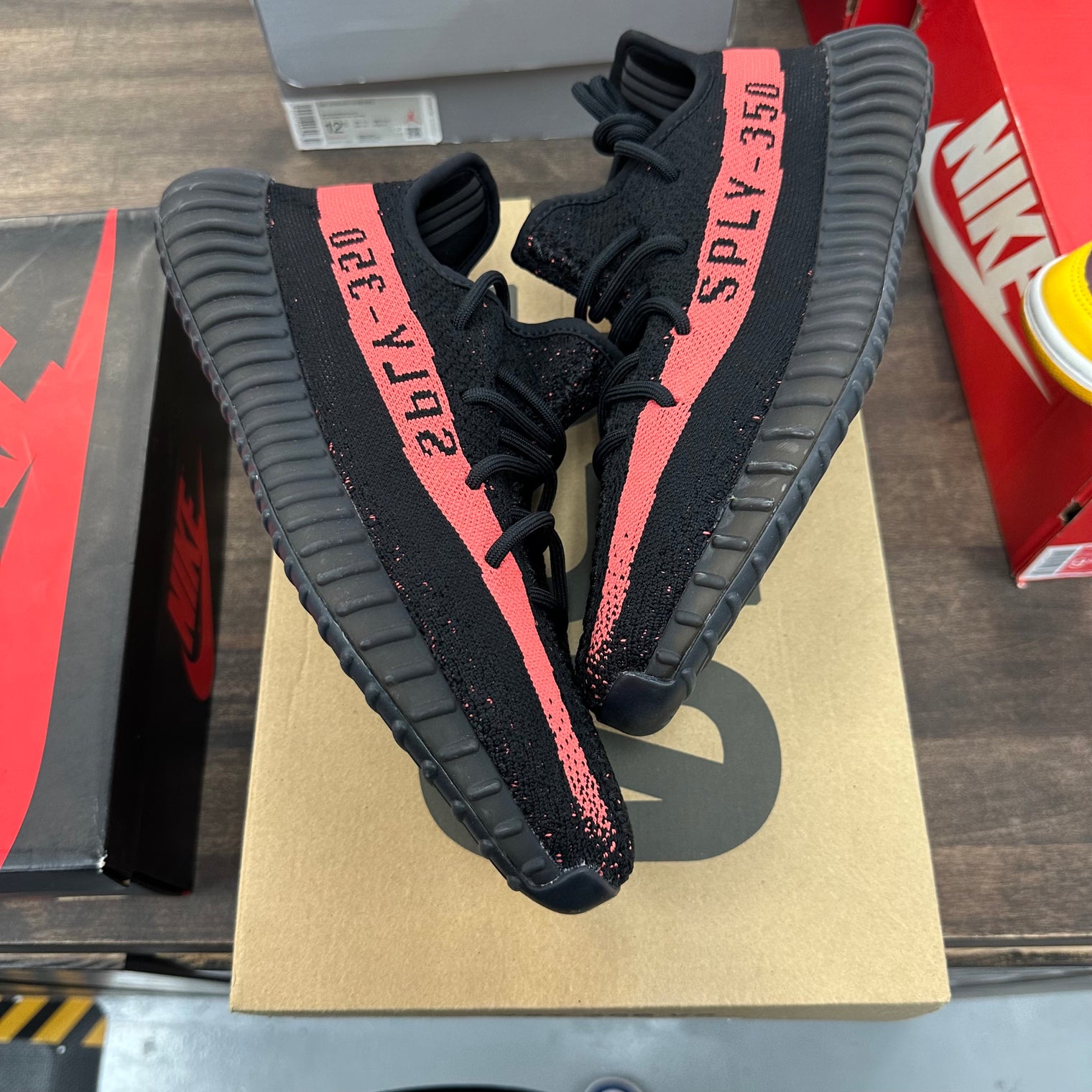 Core Red Yeezy 350 (USED)