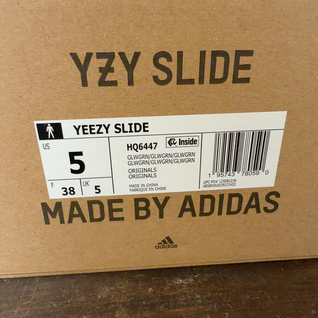 adidas Yeezy Slide Glow Green (2022/2023 Restock) - Image 7